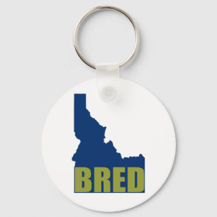 Idaho Bred Key Ring