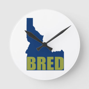 Idaho Bred Round Clock