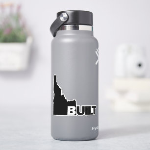 Idaho Built Black Vinyl Decal