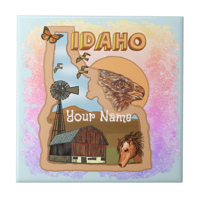  Idaho Ceramic Tile (Front)