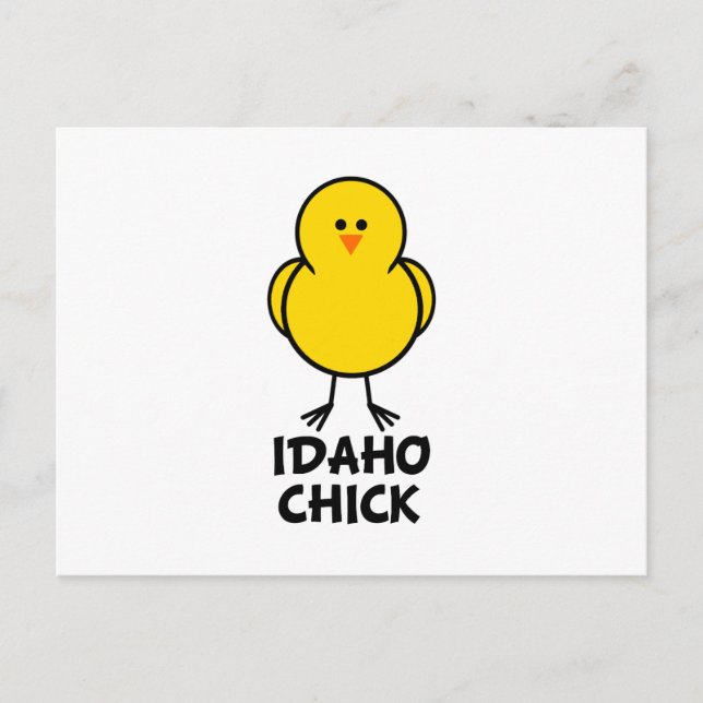 Idaho Chick Postcard (Front)