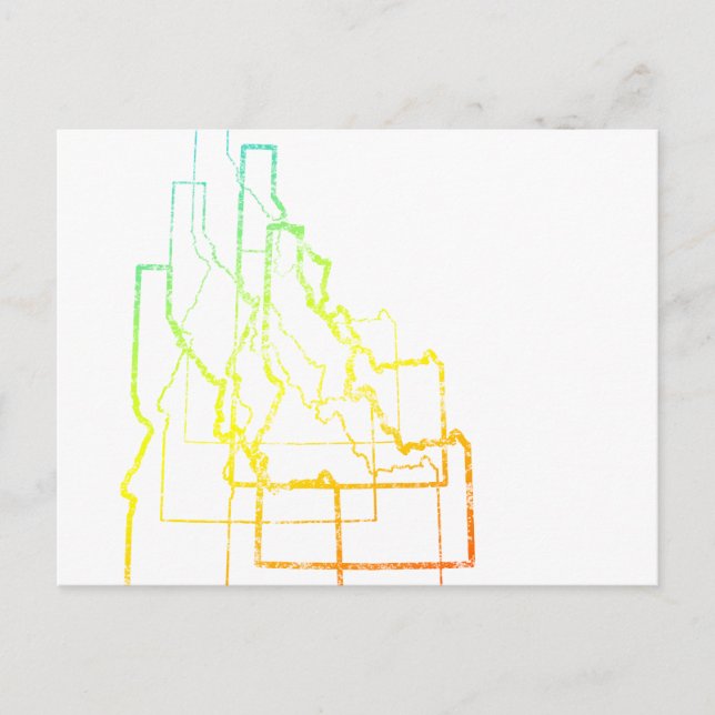 idaho chill blur postcard (Front)