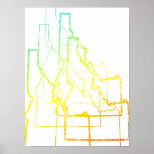 idaho chill blur poster