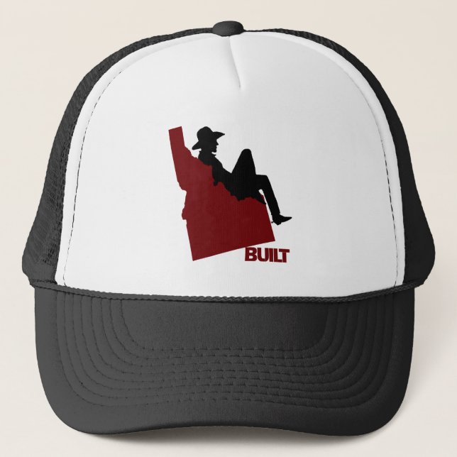 Idaho Cowboy Trucker Hat (Front)