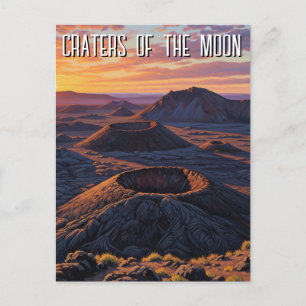 Idaho Craters of the Moon National Monument Postcard