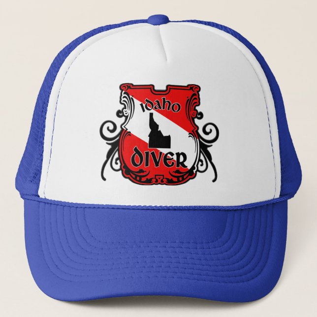 Idaho Diver Trucker Hat (Front)