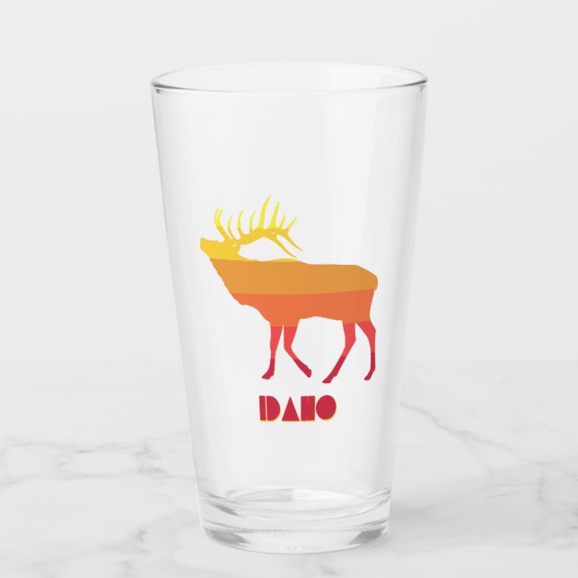 Idaho Elk Glass (Front)