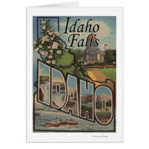 Idaho Falls, Idaho - Large Letter Scenes
