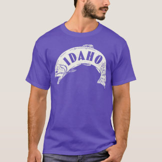 Idaho Fish Wordmark Tan T-Shirt