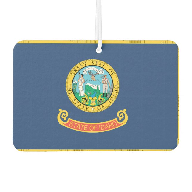 IDAHO Flag - Car Air Freshener (Front)