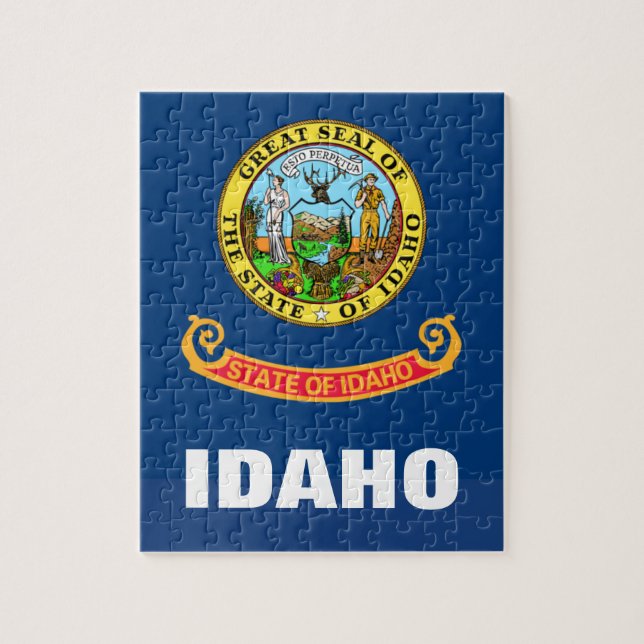 IDAHO FLAG JIGSAW PUZZLE (Vertical)