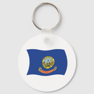 Idaho Flag Keychain