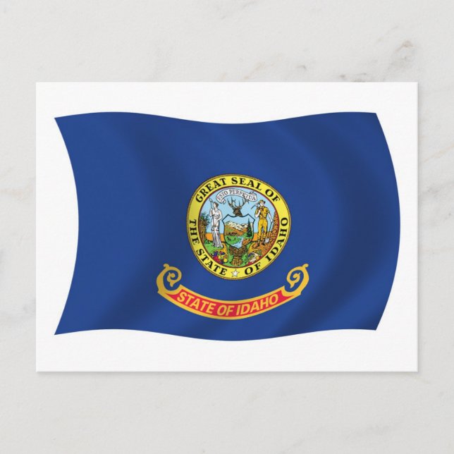 Idaho Flag Postcard (Front)
