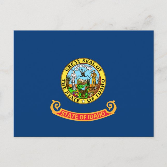 Idaho Flag Postcard (Front)