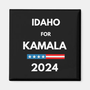 Idaho For Kamala 2024 President Election Democrat Magnet