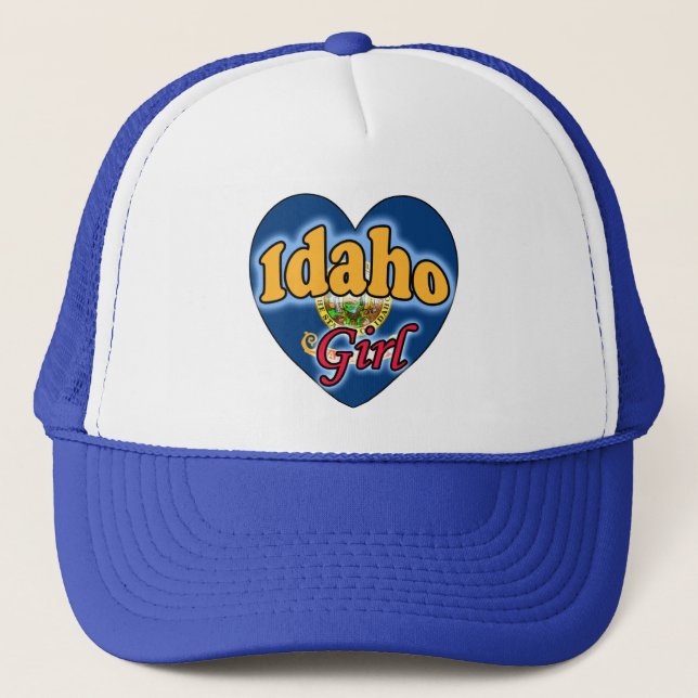 Idaho Girl Trucker Hat (Front)
