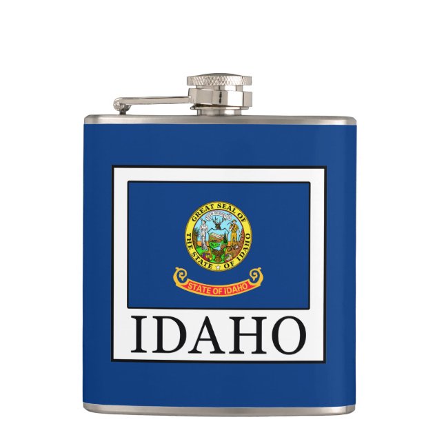 Idaho Hip Flask (Front)