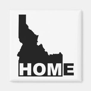 Idaho Home Away From State Fridge Magnet