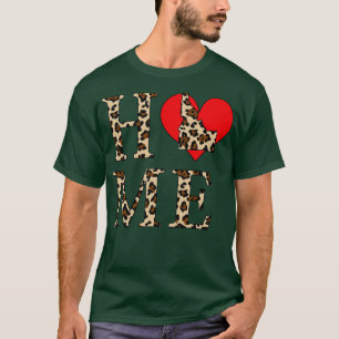 Idaho Home Leopard Print T-Shirt