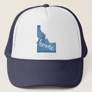 Idaho Home Wood Grain Trucker Hat
