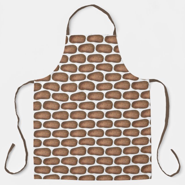 Idaho ID Baked Potato Potatoes Spuds Foodie Apron (Front)