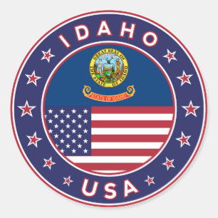 Idaho, Idaho USA, Idaho sticker