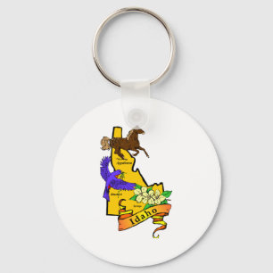 Idaho Key Ring