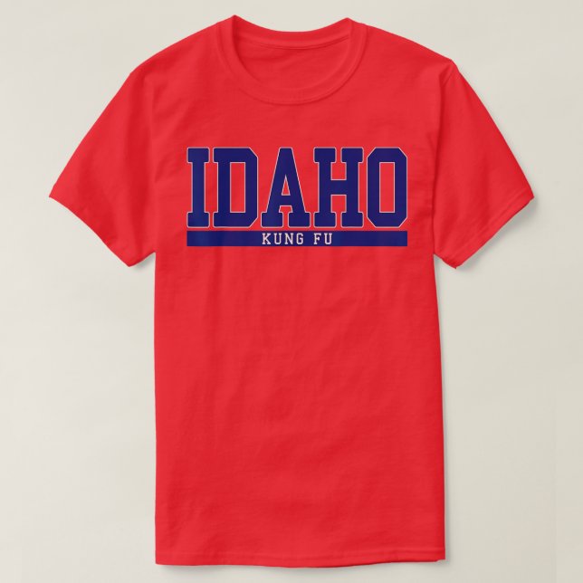 Idaho Kung Fu  T-Shirt (Design Front)