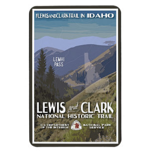 Idaho. Lewis & Clark Trail, Magnet