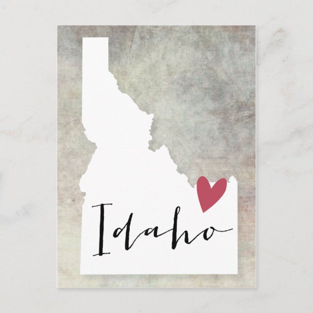 Idaho Love Postcard (Front)