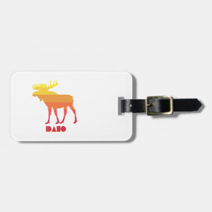 Idaho Moose Luggage Tag