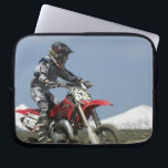 Idaho, Motocross Racing, Motorcycle Racing Laptop Sleeve<br><div class="desc">Gerry Reynolds\\COPYRIGHT Gerry Reynolds / SuperStock.com | USA,  Salmon,  Idaho,  Motocross Racing,  Motorcycle Racing | AssetID: US13 GRE0007</div>