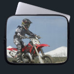 Idaho, Motocross Racing, Motorcycle Racing Laptop Sleeve<br><div class="desc">Gerry Reynolds\\COPYRIGHT Gerry Reynolds / DanitaDelimont.com | USA,  Salmon,  Idaho,  Motocross Racing,  Motorcycle Racing | AssetID: US13 GRE0007</div>