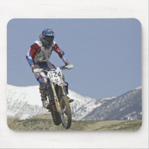 Idaho, Motocross Racing, Motorcycle Racing Mouse Pad