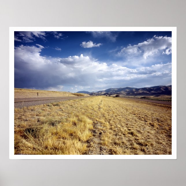 Idaho Mountain Landscape Poster (Front)