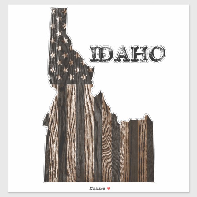 IDAHO PATRIOT BURNT WOOD BLK (Sheet)