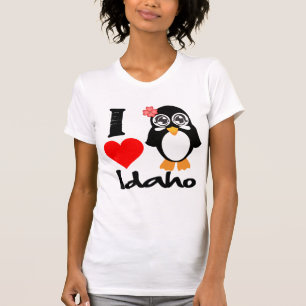 Idaho Penguin - I Love Idaho T-Shirt
