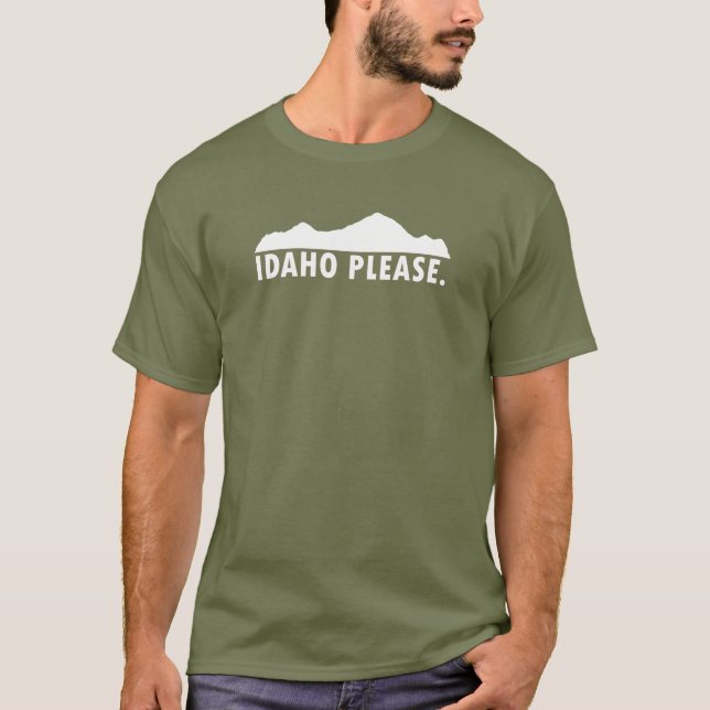 Idaho Please T-Shirt (Front)