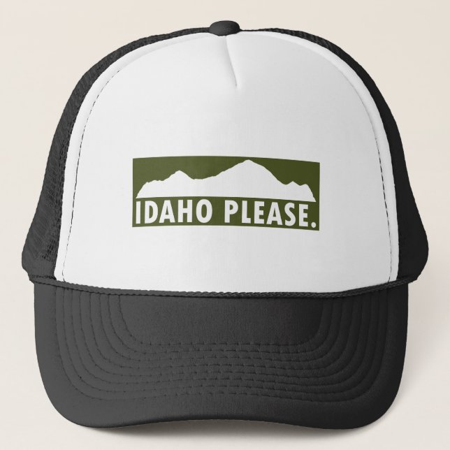 Idaho Please Trucker Hat (Front)