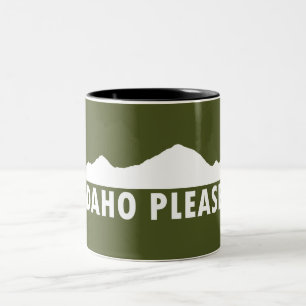 Idaho Please Two-Tone Coffee Mug