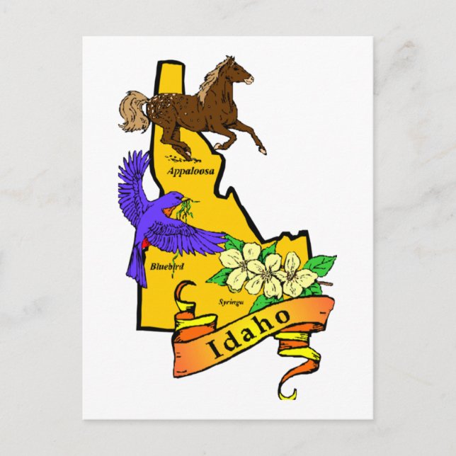 Idaho Postcard (Front)
