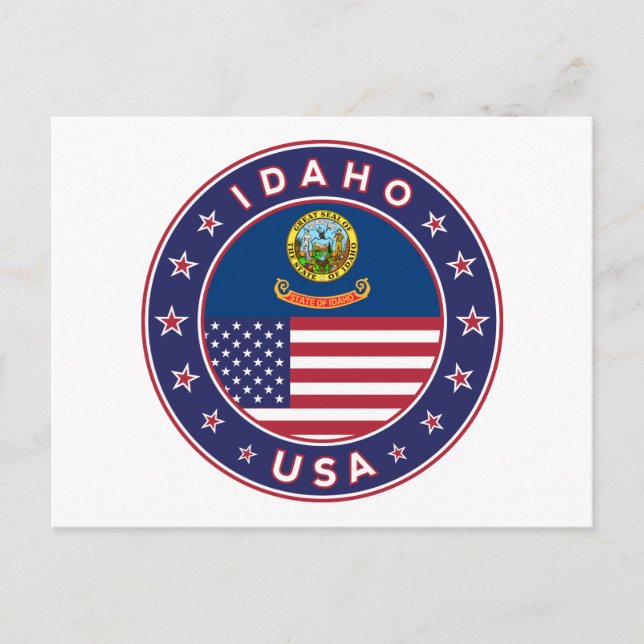 Idaho Postcard (Front)