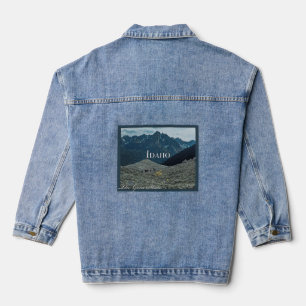 Idaho Poster Art Denim Jacket