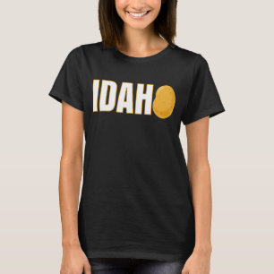 Idaho Potato Souvenir Simple State Vegetable Tuber T-Shirt