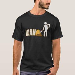 Idaho Potato State Vegetable Tuber Farmer Souven T-Shirt