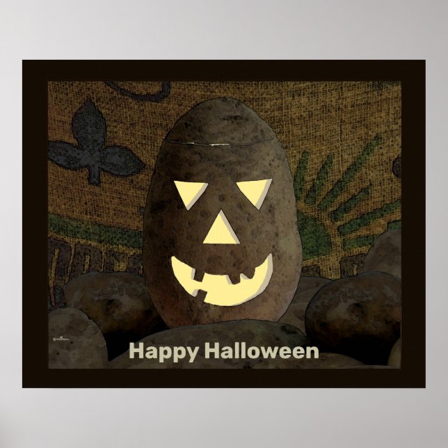 Idaho Potato Tato'lantern Poster (Front)