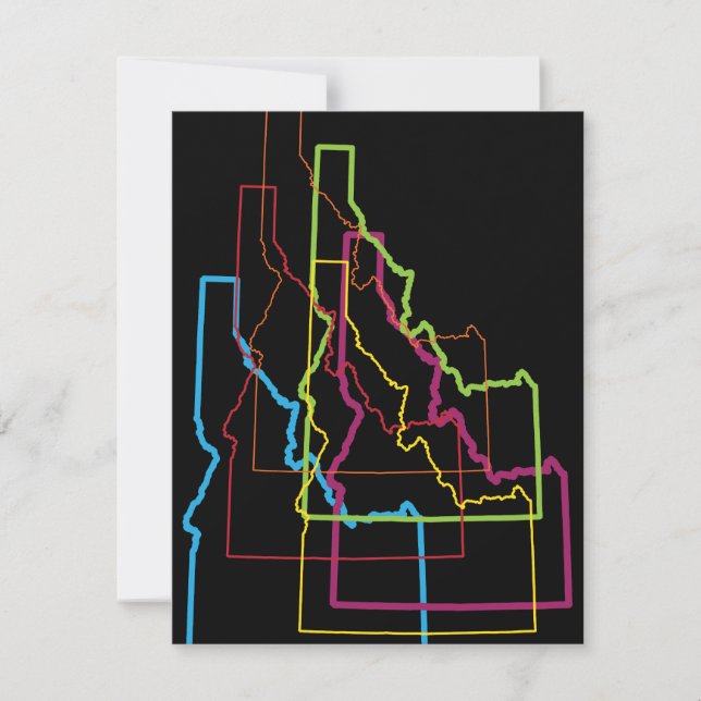 idaho pride blur invitation (Front)