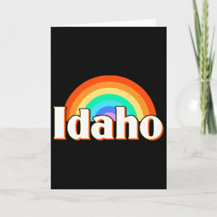 Idaho Rainbow Card