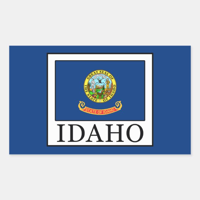 Idaho Rectangular Sticker (Front)