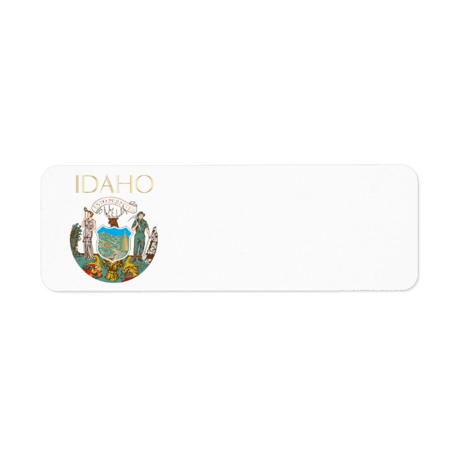 Idaho Return Address Label (Front)